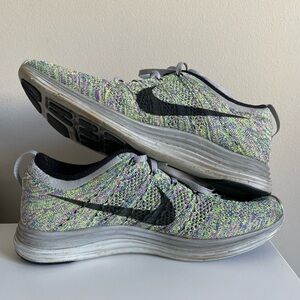 Nike Women’s Multicolor Knit Sneakers with Black Accents